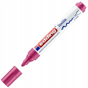 Marker Do Tkanin Edding 4500 Karminowy 2-3 Mm