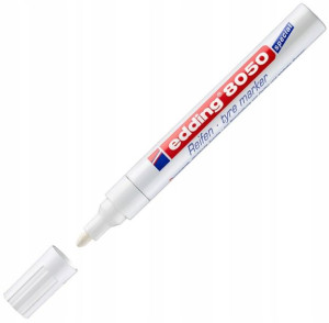 Marker Do Opon Edding 8050 Biały