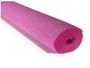 Bibuła Krepina C. Różowa 50cm 2,5m 180g Cartotecni