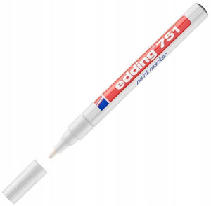 Marker Olejowy Edding 751 Biały 1-2 Mm