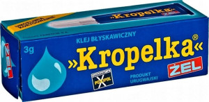 Klej Błyskawiczny Kropelka Żel 3g