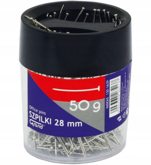 Szpilki W Pojemniku Magnetycznym 28mm 50g Grand