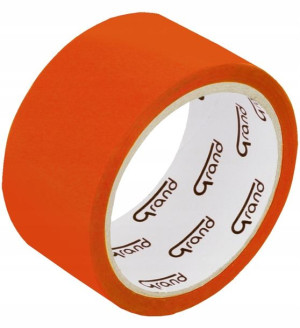 Taśma Klejąca Pakowa Pomarańczowa 48mm X 50m Grand