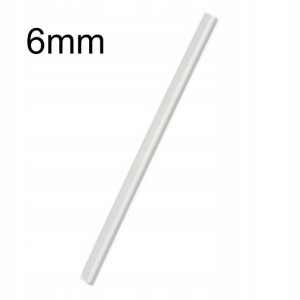 Grzbiety Wsuwane 6mm A4 100szt Transparent Durable