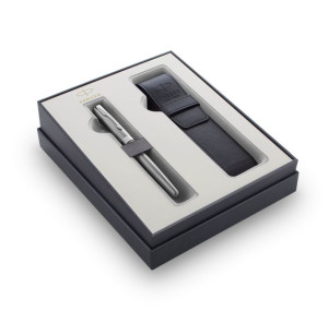 Zestaw Parker Sonnet Pióro Wieczne + Etui Stalowe