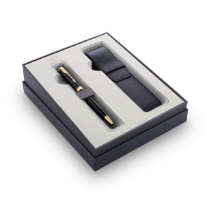 Zestaw Parker Sonnet Długopis + Etui Black Gt