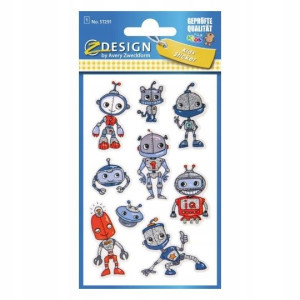 Naklejki Brokatowe - Roboty Z-design 57291