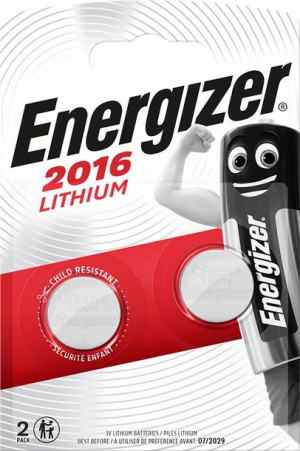 Bateria Litowa Cr2016 Energizer 2 Sztuki