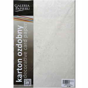 Papier Wizytówkowy Frost Perłowa Biel 20szt 230g