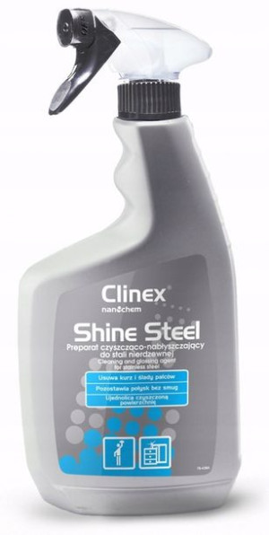 Clinex Shine Steel Czyszczenie Stali Nierdzewnej