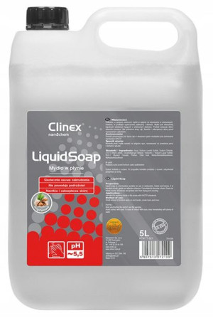 Clinex Liquid Soap Mydło W Płynie 5 L