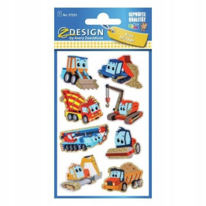 Naklejki Brokatowe - Plac Budowy Z-design 57292