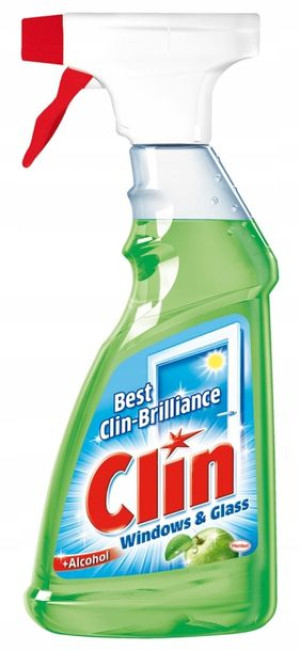 Clin Płyn Do Mycia Szyb Okien Jabłko 500 Ml