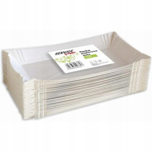 Tacka Papierowa 13x20cm 100 Sztuk Service Pack