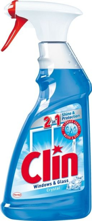 Clin Crystal Płyn Do Mycia Szyb Okien 500 Ml