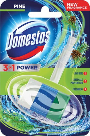Kostka Do Wc Z Koszyczkiem Domestos 3w1 Pine 40g