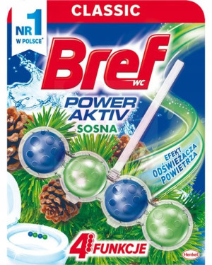 Bref Power Aktiv Zawieszka Do Wc Pine / Sosna 50g