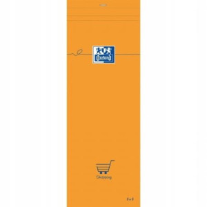 Notes Oxford 74x210 Lista Zakupowa Kratka Everyday