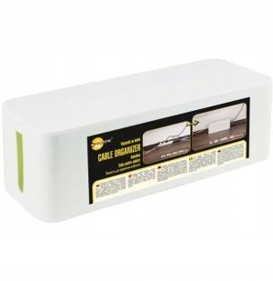 Pojemnik Organizer Na Kable Yellow One 40 Cm Biały