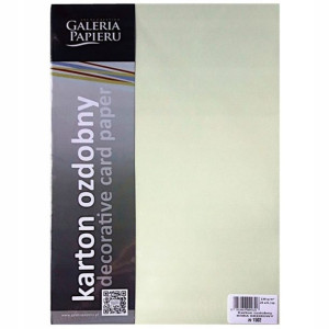 Papier Wizytówkowy Kora Kremowy 20szt 230g Galeria