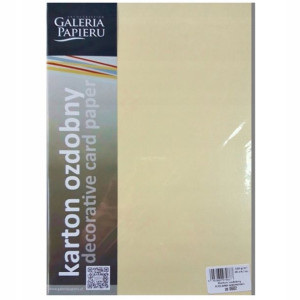 Papier Wizytówkowy Iceland Kremowy 20szt 220g Gal