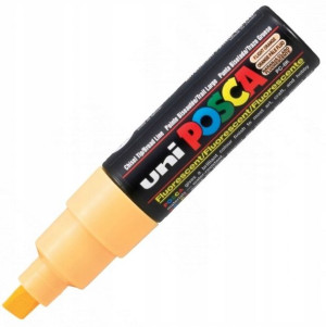 Marker Posca Pc-8k Uni Z Farbą Plalatową Fluo Poma