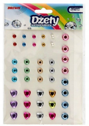 Dżety Samoprzylepne 42 Szt. Mix Brewis Ds66