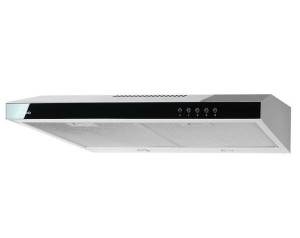 Okap podszafkowy AKPO WK-7 K GLASS 50 INOX/CZARNE SZKŁO (50 cm szer., stal