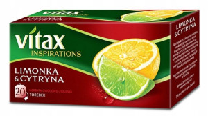 Herbata Vitax Inspirations Limonka Z Cytryną 20szt