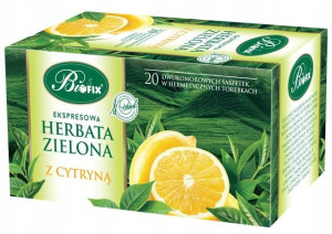 Herbata Bifix Zielona Ekspresowa Z Cytryną 20 X 2g