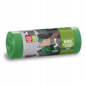 Worki Na Śmieci Szkło 120l 10 Szt Anna Zaradna