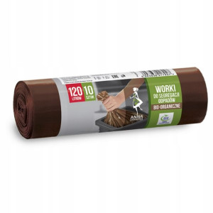 Worki Na Śmieci Bio 120l 10 Szt Anna Zaradna