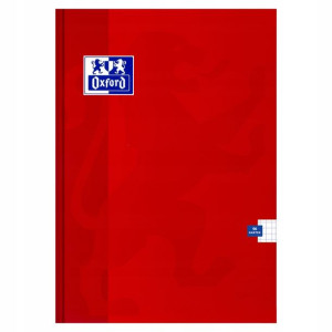 Zeszyt Brulion Esse A5 96k Kratka Czerwony Oxford