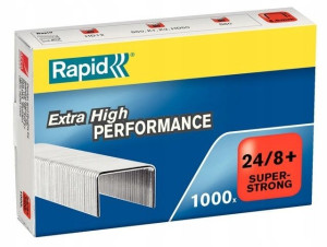Zszywki Rapid Super Strong 24/8+ 1m 1000 Sztuk