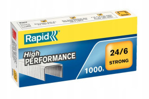 Zszywki Galwanizowane Rapid Strong 24/6 1000 Sztuk