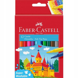 Flamastry Zamek 12 Kolorów Faber-castell