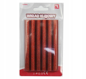 Wkład Do Pistoletu 6 X 11mm Czerwony Brokat Brewis