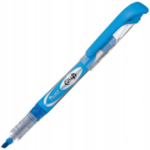 Zakreślacz Z Płynnym Tuszem Sl12 Błękitny Pentel