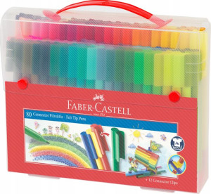 Flamastry Connector 80 Kolorów Faber-castell