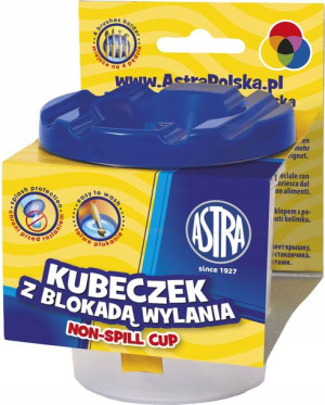 Kubek Na Pędzle Niekapek Astra Z Blokadą Wylania