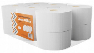 Papier Toaletowy Jumbo 12 Sztuk P0996 Clean Office