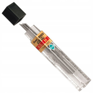 Grafity Ołówkowe H 0,5 Mm 12 Sztuk Czary Pentel