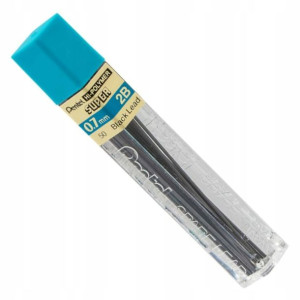 Grafity Ołówkowe 2b 0,7 Mm 12 Sztuk Czary Pentel