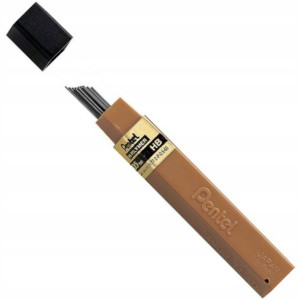 Grafity Ołówkowe Hb 0,5 Mm 12 Sztuk Czary Pentel