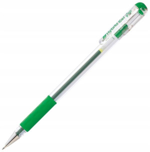 Długopis Żelowy Hybrig Gel K116 Zielony Pentel
