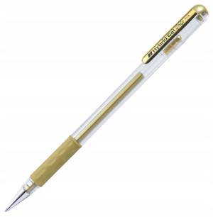 Długopis Żelowy Hybrid K118 0,8 Mm Złoty Pentel