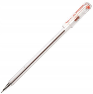 Długopis Olejowy Superb Bk77 0,7mm Czerwony Pentel