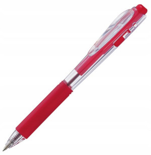 Długopis Automatyczny Bk437 Czerwony Pentel