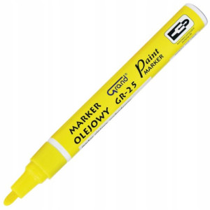Marker Olejowy Gr-25 1,8-2,8 Mm Żółty Grand