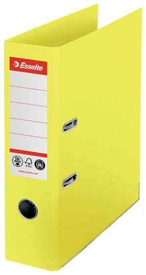 Segregator A4 75mm Bez Emisji Co2 Żółty Esselte